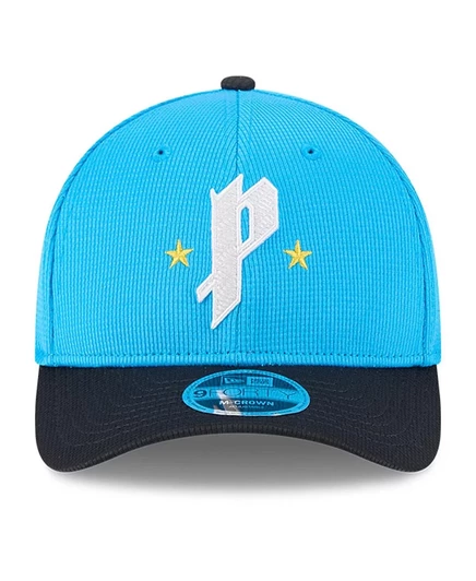 Мужская кепка New Era Neptune Blue/ темно-синяя Philadelphia Phillies City Connect с регулируемой длиной 
