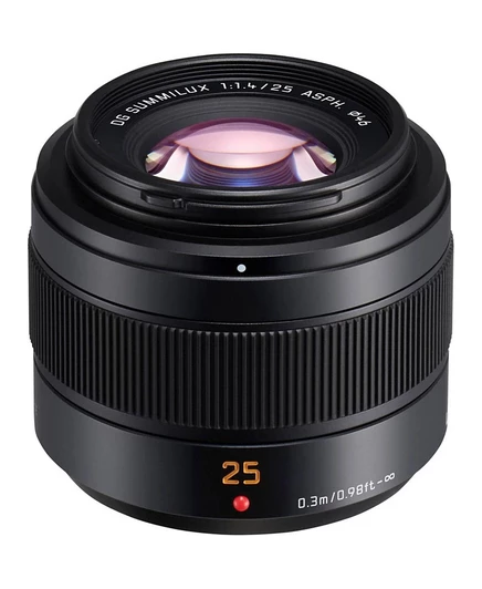 Объектив Panasonic Leica DG Summilux II 25 мм f/1.4, черный