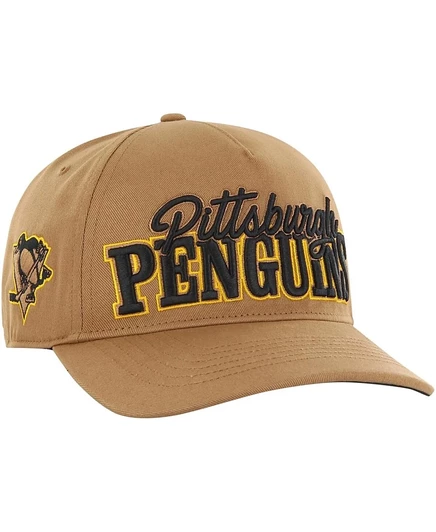 Мужская бейсболка 47 Brand Barnes Hitch Pittsburgh Penguins, бежевая