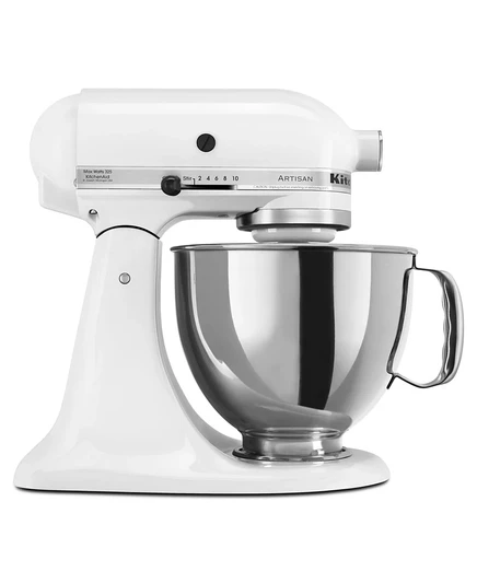 Кухонный миксер KitchenAid Artisan KSM150PS 4,7 л, белый