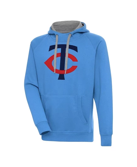 Мужская светло-голубая толстовка с капюшоном light blue