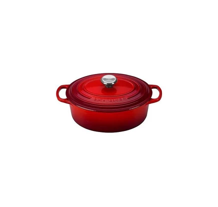 Жаровня Le Creuset Signature 2,6 л овальная, вишневая