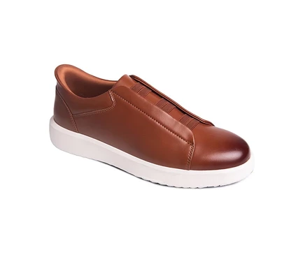 Мужские кроссовки Marc Joseph New York Allen St без шнуровки, коричневые