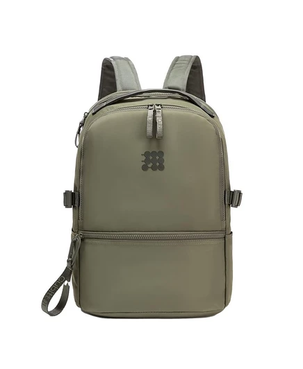 Рюкзак Cubitt Backpack Легкий водостойкий рюкзак для ноутбука для работы, учебы и путешествий с органайзером зеленого цвета
