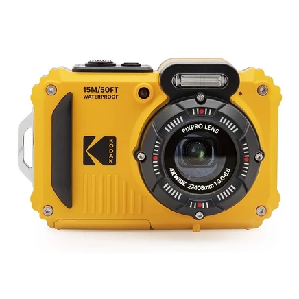 Компактная камера Kodak PIXPRO WPZ2 16 МП, 4× зум, желтая