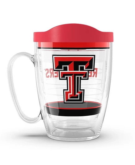 Кружка Tervis Tradition Texas Tech 470 мл, белая