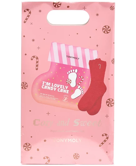 Набор TONYMOLY: маска для ног и носки