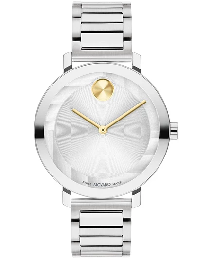 Женские часы Movado Bold Evolution 2.0, 34 мм, серебристые