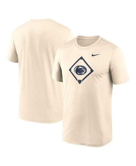 Мужская футболка Nike Penn State Dri-FIT, кремовая