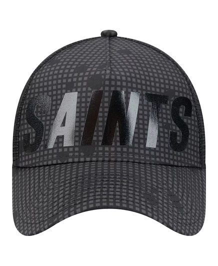 Мужская черная кепка New Era New Orleans Saints Midnight Ink с логотипом black