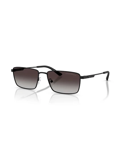 Мужские прямоугольные солнцезащитные очки Emporio Armani, EA2169, черный