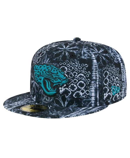 Мужская кепка New Era 59FIFTY Jacksonville Jaguars, черная
