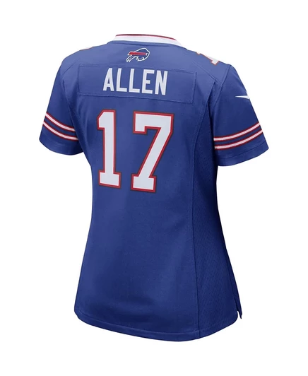 Женская майка Nike Josh Allen Buffalo Bills, синяя