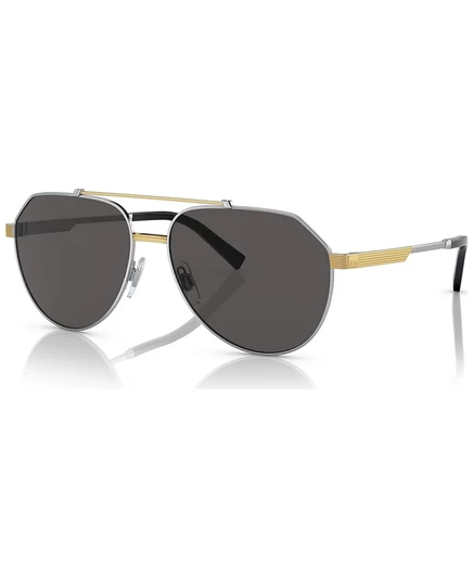 Мужские очки Dolce & Gabbana DG228859-X, золотистые