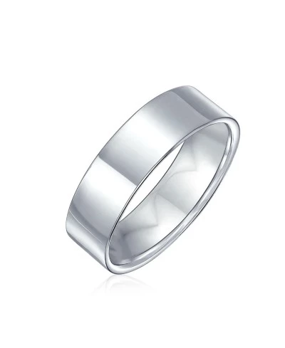 Кольцо Bling Jewelry из серебра 925 пробы, 6 мм