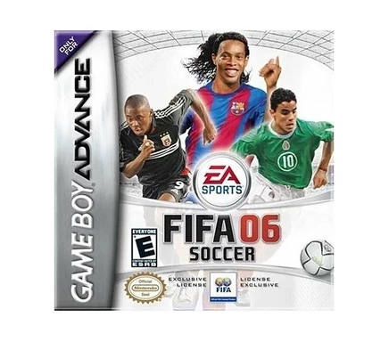 Видеоигра Electronic Arts FIFA Soccer 2006 для Game Boy Advance, многоцветная