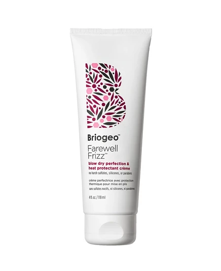 Термозащитный крем Briogeo Farewell Frizz для укладки феном, 4 унции, без цвета