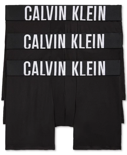 Мужские боксеры Calvin Klein 3 шт. Intense Power, черные