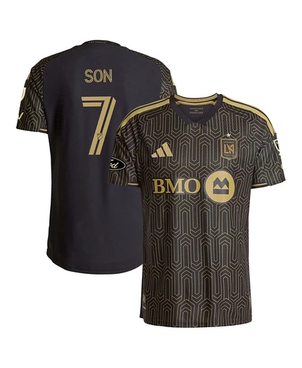 Мужская джерси Adidas Son Heung-Min LAFC 2026, черная