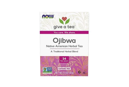Травяной чай NOW Foods Ojibwa, 24 пакета