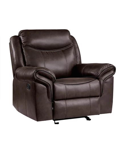 Кресло Homelegance Calico 42″ глайдер-реклайнер, коричневое