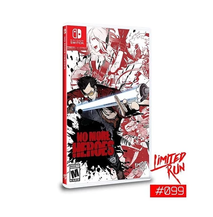 Видеоигра No More Heroes (Limited Run) для Nintendo Switch, белая