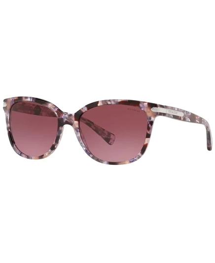Солнцезащитные очки Coach, HC8132 purple tortoise/burgundy gradient
