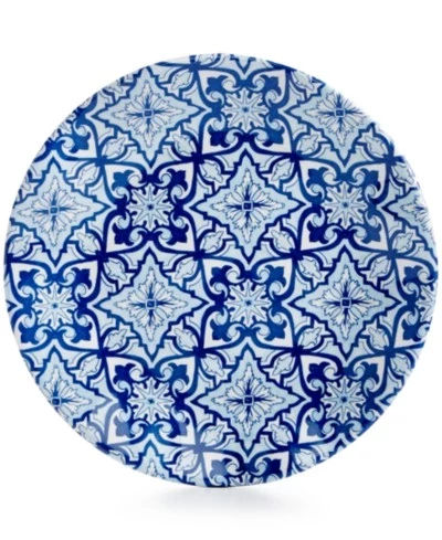 Закусочные тарелки Q-SQUARED Talavera Azul, 14 см, 4 шт