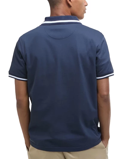 Легкая мужская рубашка поло Barbour Ferrybridge от Barbour navy