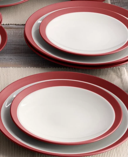 Noritake Colorwave Curve Набор из 4 салатных тарелок, 8-1/2