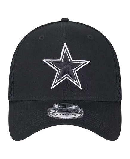 Мужская кепка New Era Dallas Cowboys 39THIRTY, черная
