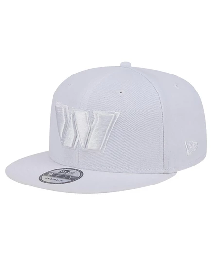 Мужская кепка New Era 9Fifty Washington Commanders, белая