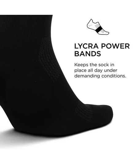 Мужские спортивные носки Feetures Cushion Classic Crew Sock для женщин и мужчин - Влагоотводящие спортивные носки black