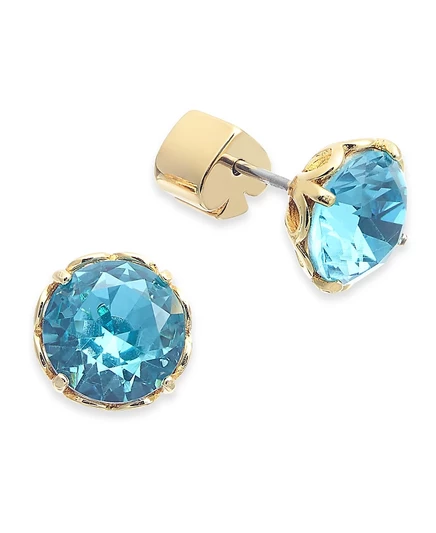 Серьги-пусеты Kate Spade New York Crystal, зеленые