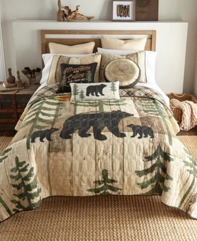 Комплект покрывало и наволочки Donna Sharp Painted Bear