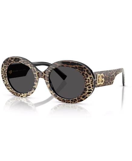 Женские солнцезащитные очки DG4448 top leo on black