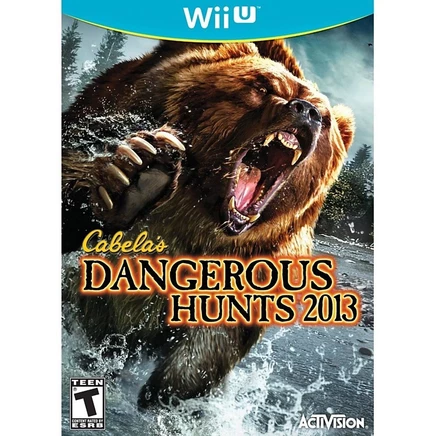 Видеоигра Cabela's Dangerous Hunts 2013 для Wii U, мульти