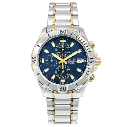 Мужские часы Citizen AN3394-59L, 41 мм, двухцветные