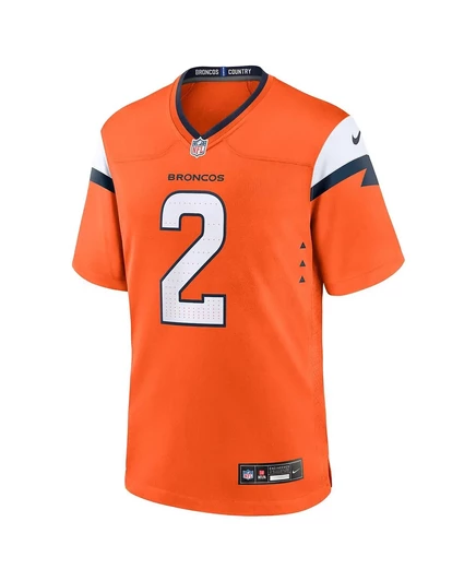 Мужское джерси Nike Patrick Surtain II Denver Broncos, оранжевое