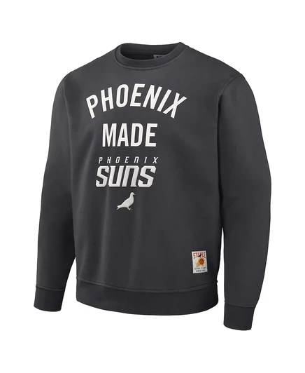 Мужская толстовка-пуловер из плюша NBA x Staple Anthracite Phoenix Suns anthracite