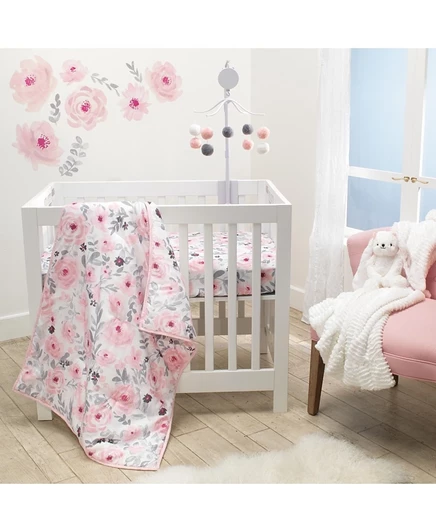 Постельный комплект Bedtime Originals Blossom 3 пр., розовый