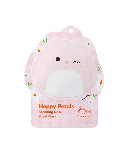 Маска из листьев розы TONYMOLY Satine Hoppy Petals, 0,71 унции, без цвета