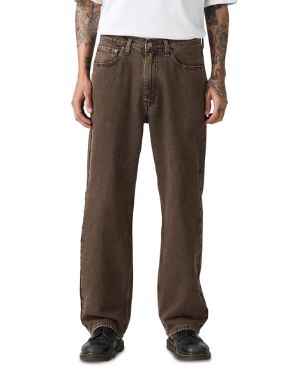 Мужские прямые свободные джинсы Levi's синего цвета anchor grind