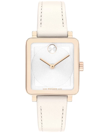 Женские часы Movado Bold Evolution 2.0 26 мм, белый ремешок