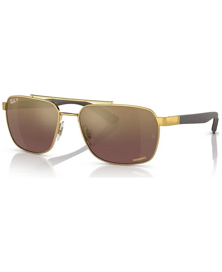Мужские солнцезащитные очки Ray-Ban RB370159-YZP, золото