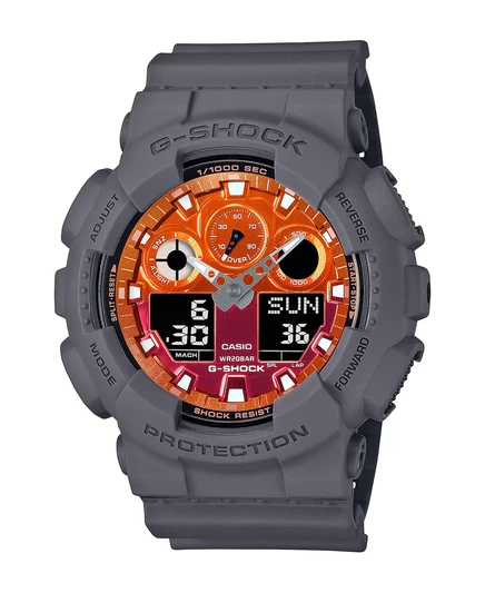  Мужские часы из серой смолы, 51,2 мм gray