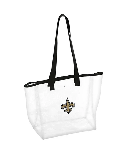 Сумка Logo Brands New Orleans Saints прозрачная, белая