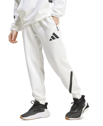 Мужские спортивные штаны Adidas Z.N.E. на кулиске, белые