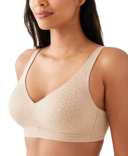 Беспроводной бюстгальтер с полным покрытием Wacoal Women's Inside Job 852345 sand