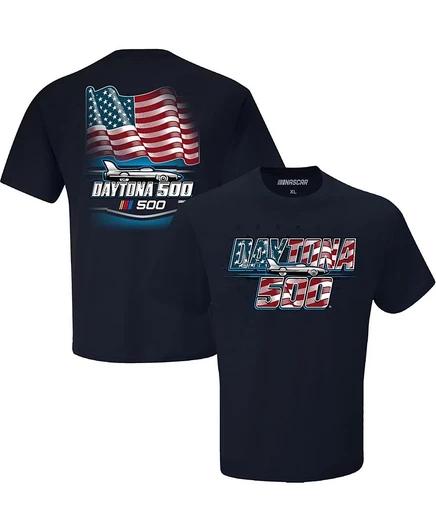 Мужская футболка Checkered Flag Sports Daytona, синяя